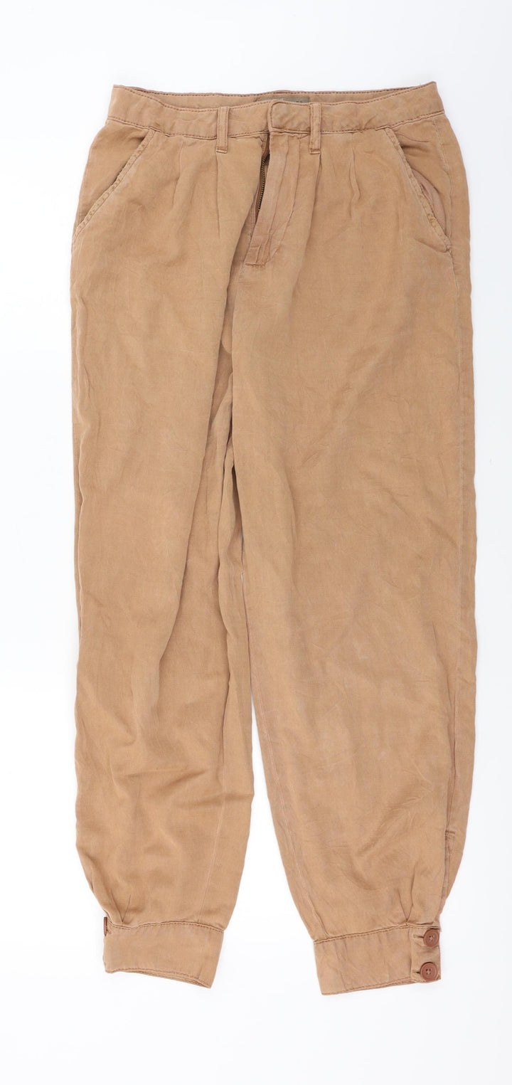 Clockhouse Womens Brown Trousers Size 26 in L24 in