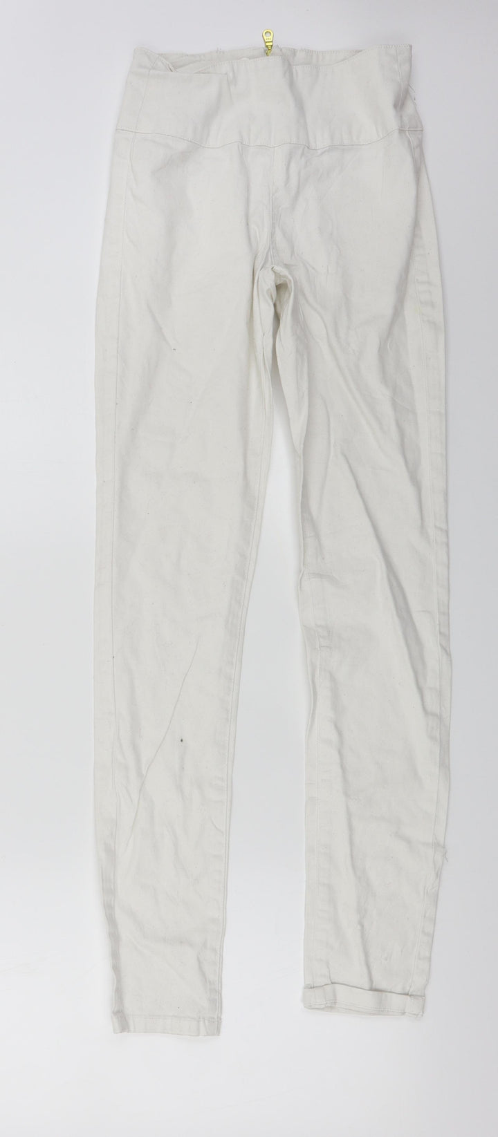 Pieces Womens White   Skinny Jeans Size 24 in L28 in