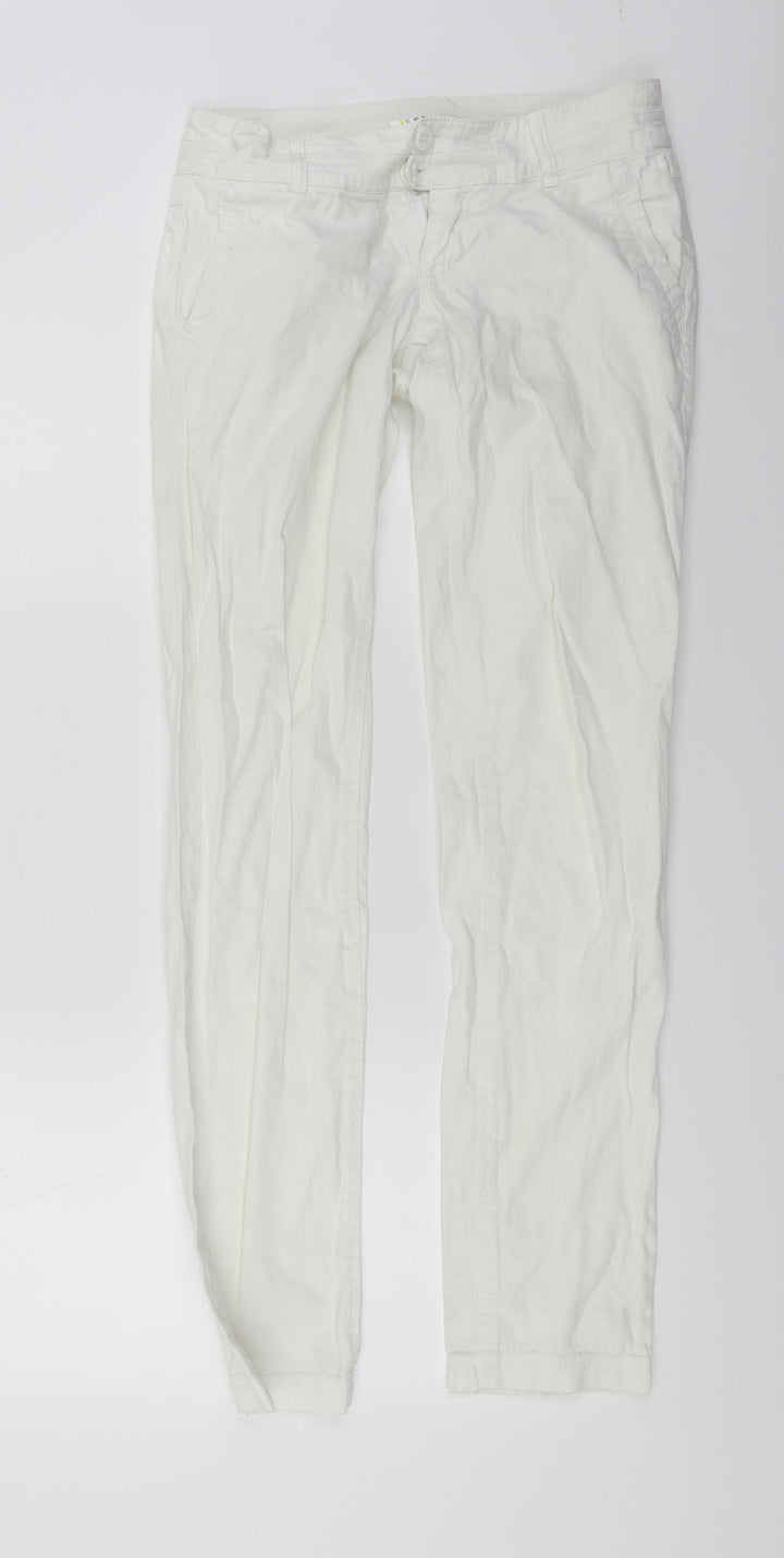 chillen Womens White   Straight Jeans Size 28 L29 in