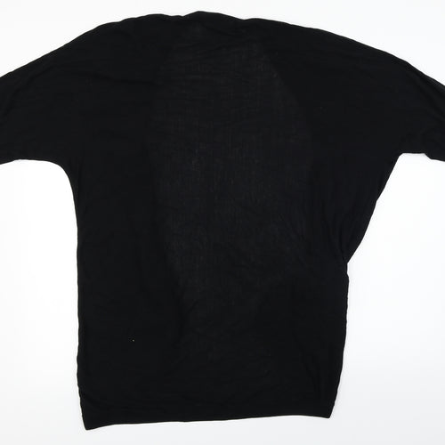 H&M Womens Black   Cardigan Jumper Size M