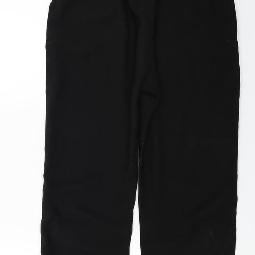 Preworn Womens Black   Trousers  Size 26 in L20 in