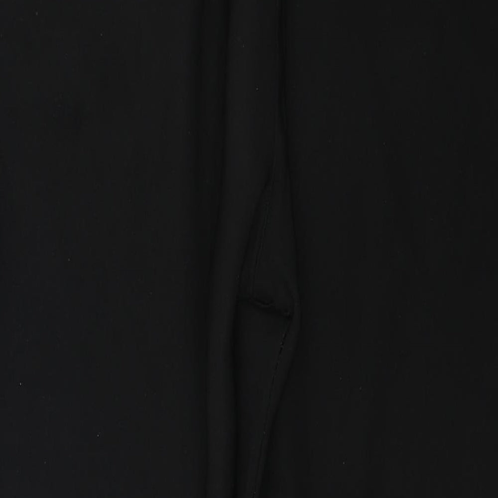Preworn Womens Black   Trousers  Size 26 in L20 in
