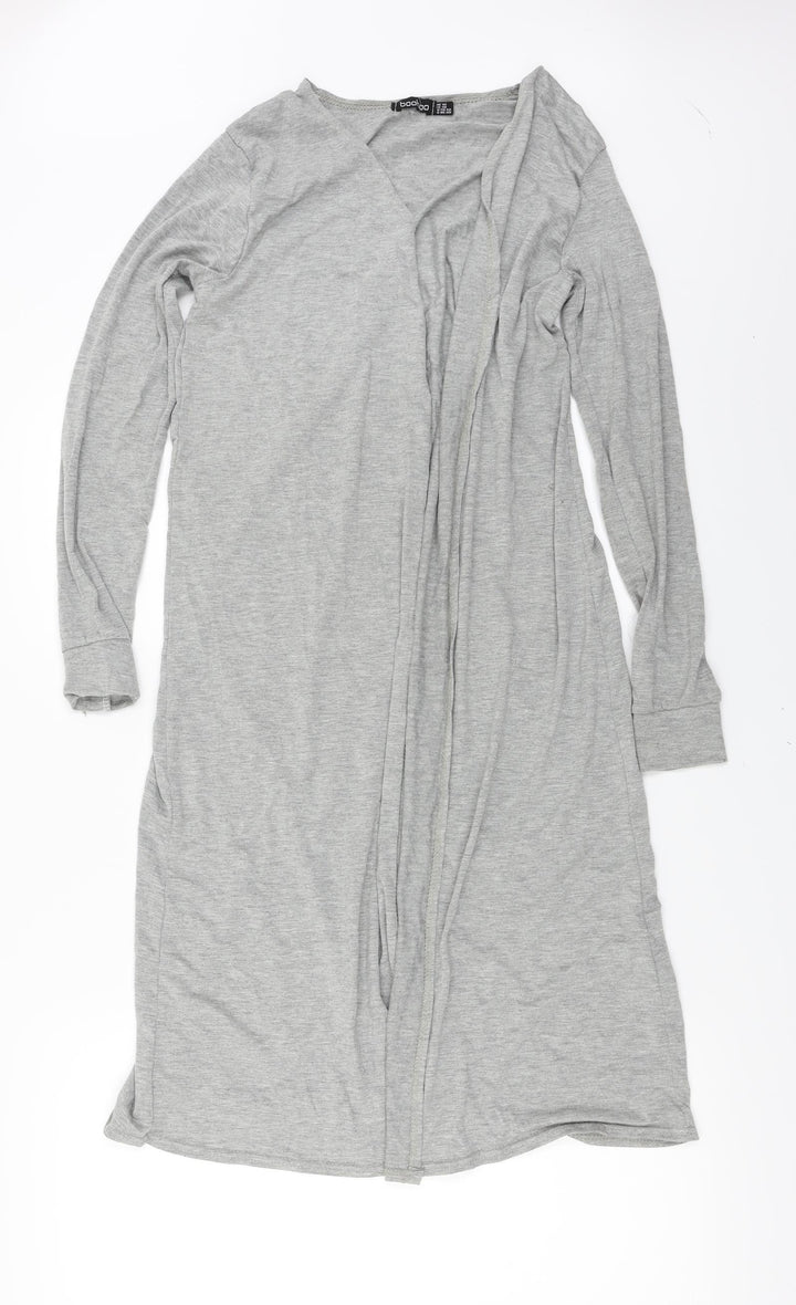 Boohoo  Womens Grey   Cardigan Jumper Size 14
