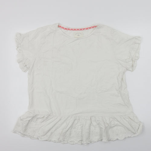 NEXT  Womens White   Basic T-Shirt Size L