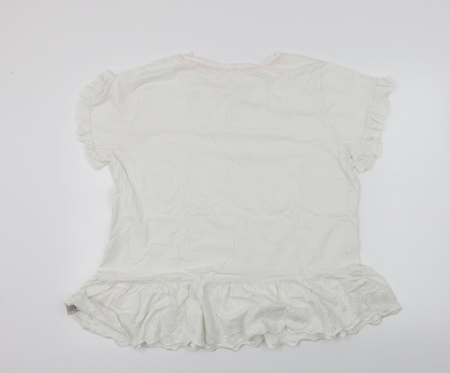 NEXT  Womens White   Basic T-Shirt Size L