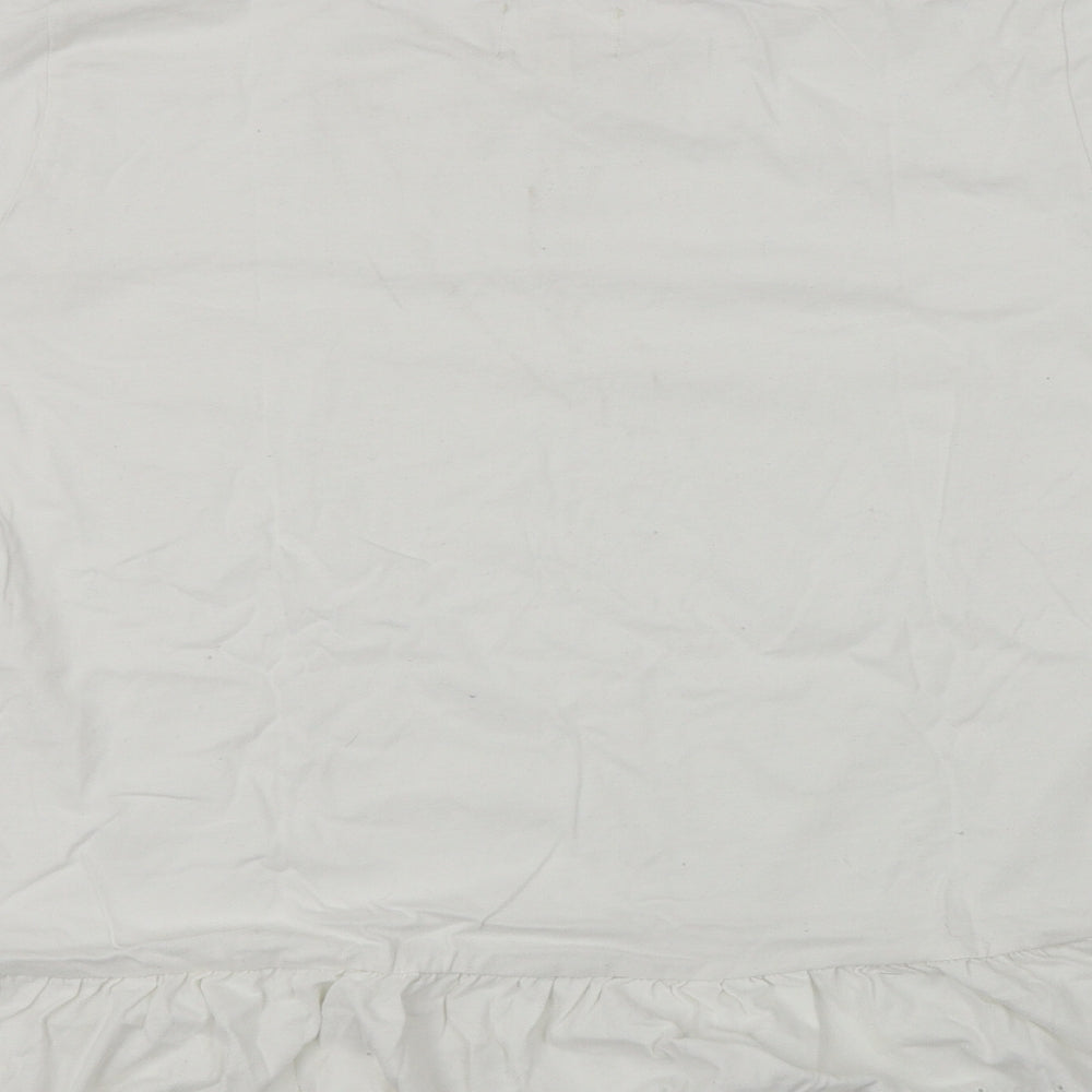 NEXT  Womens White   Basic T-Shirt Size L