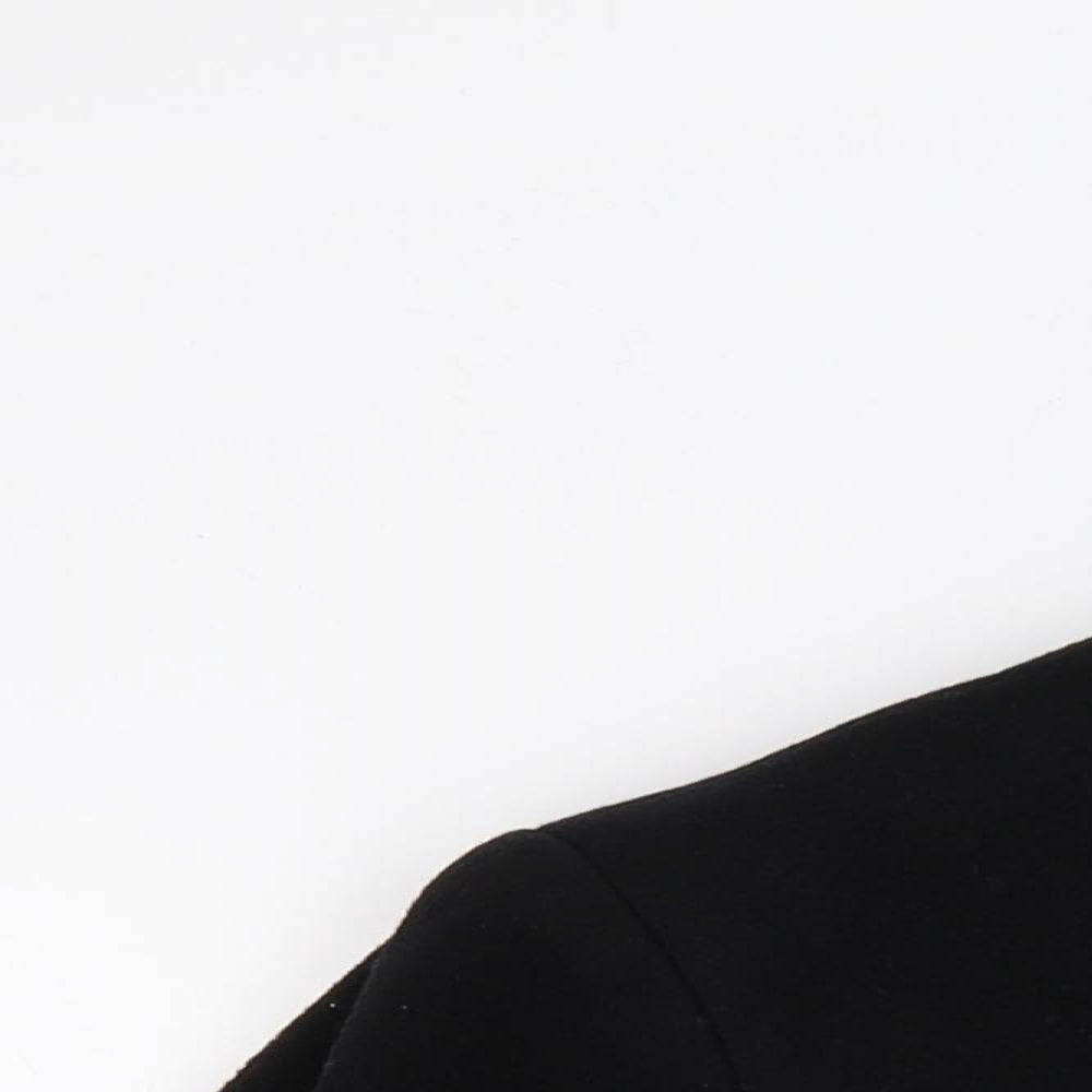 Jeff Banks Mens Black   Overcoat Coat Size M