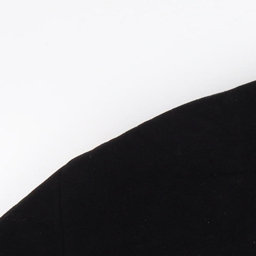 Jeff Banks Mens Black   Overcoat Coat Size M