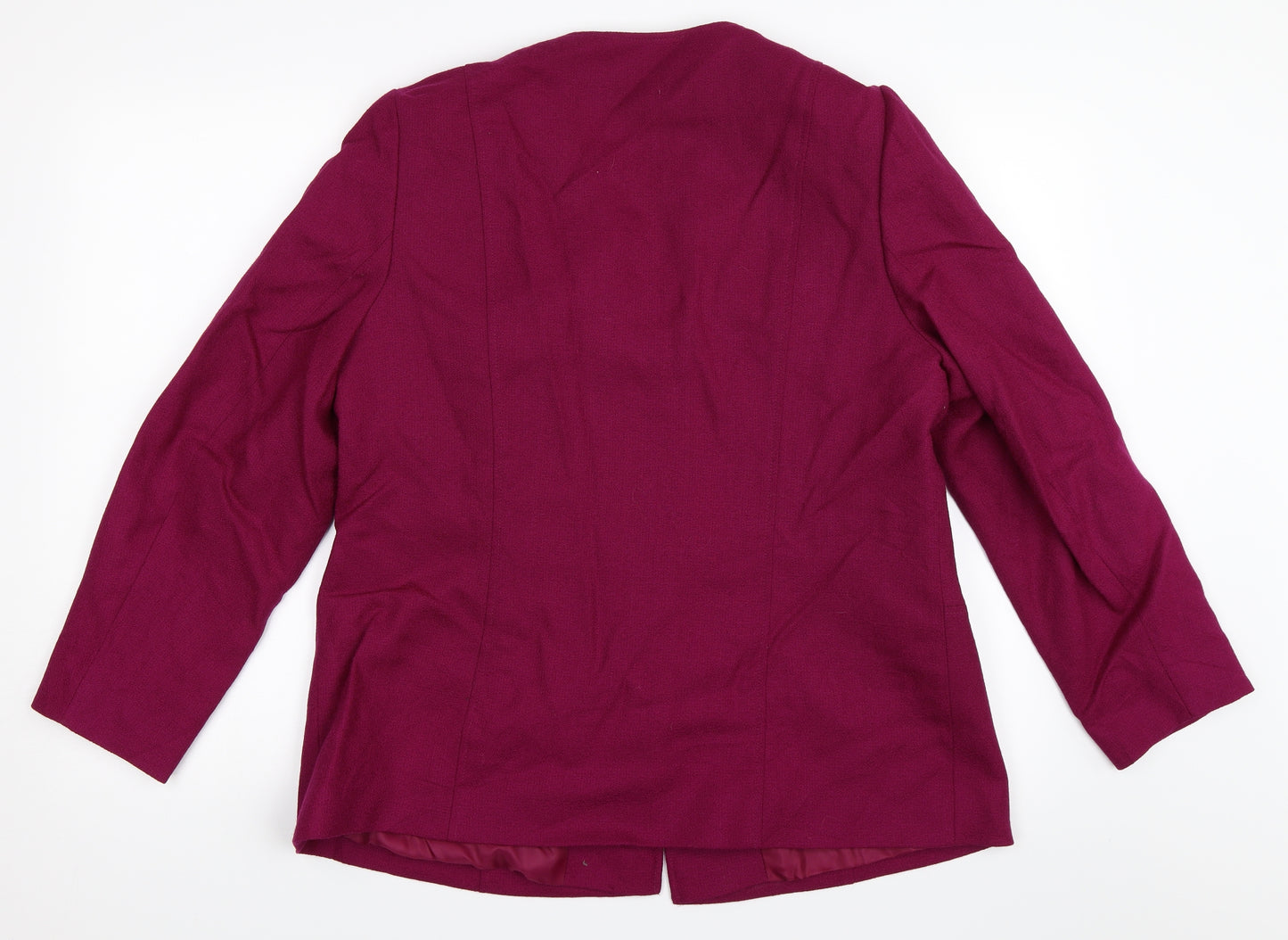 Eastex Womens Purple   Overcoat Coat Size 18