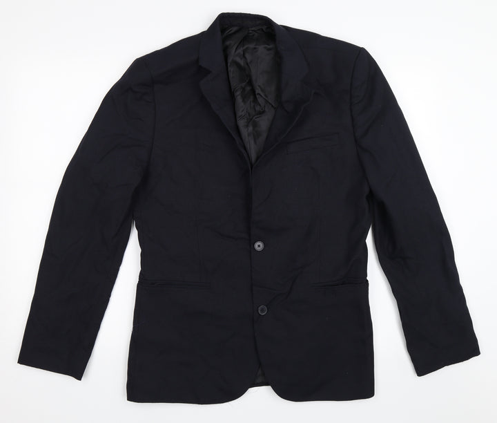 Topman Mens Blue   Jacket Blazer Size 40