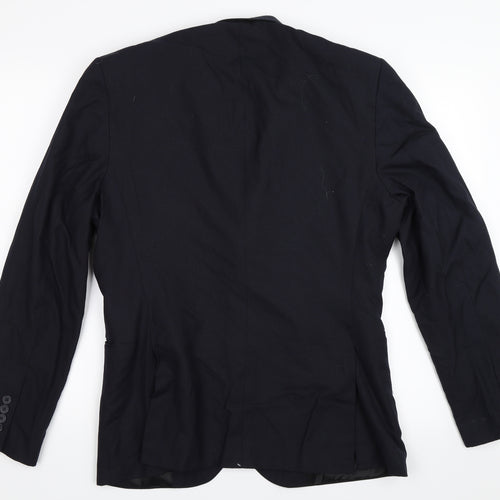 Topman Mens Blue   Jacket Blazer Size 40