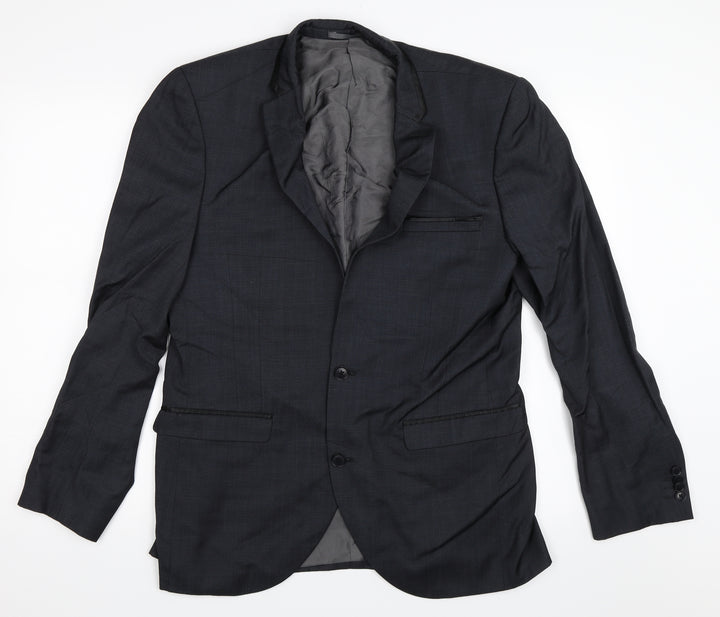 NEXT Mens Black Jacket Blazer Size 40