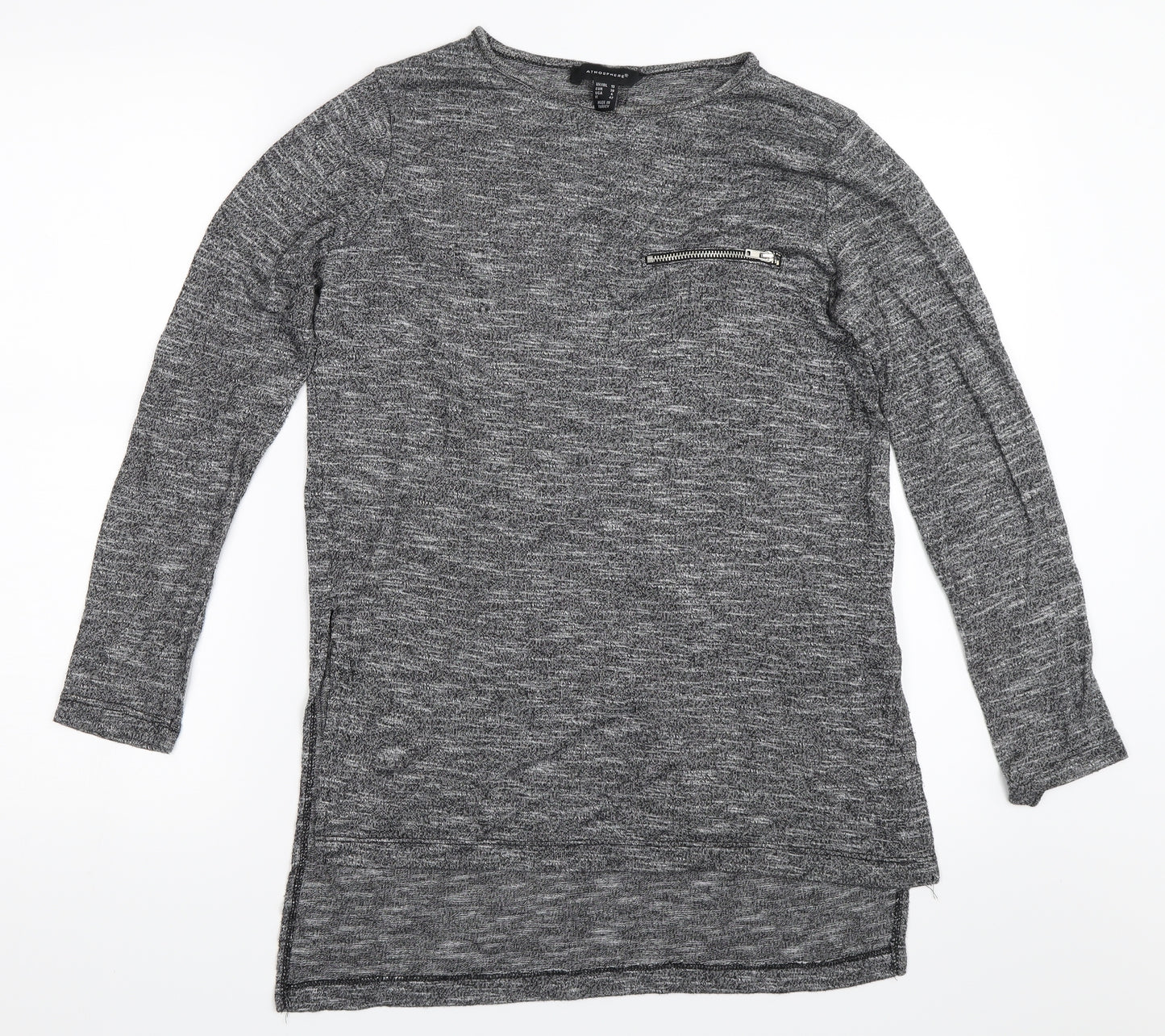 Primark Womens Grey   Pullover Jumper Size 10