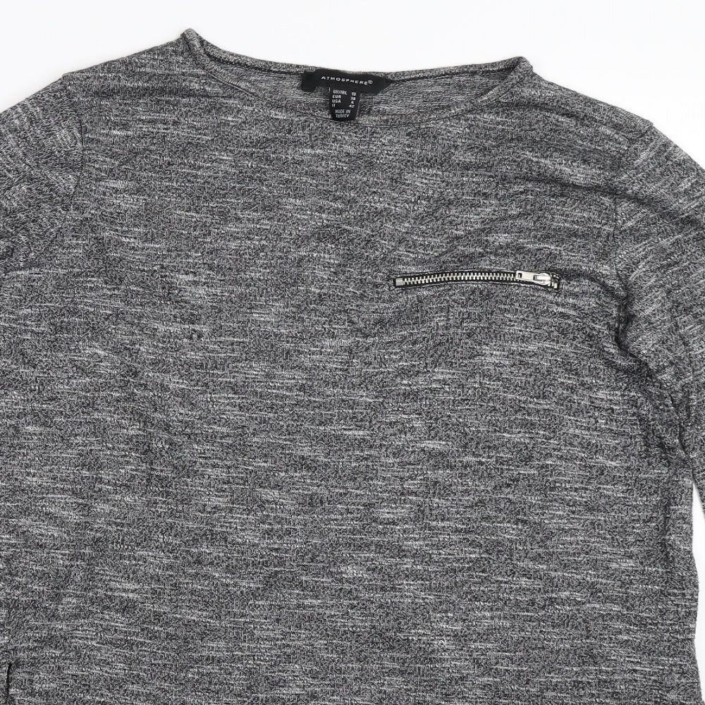 Primark Womens Grey   Pullover Jumper Size 10