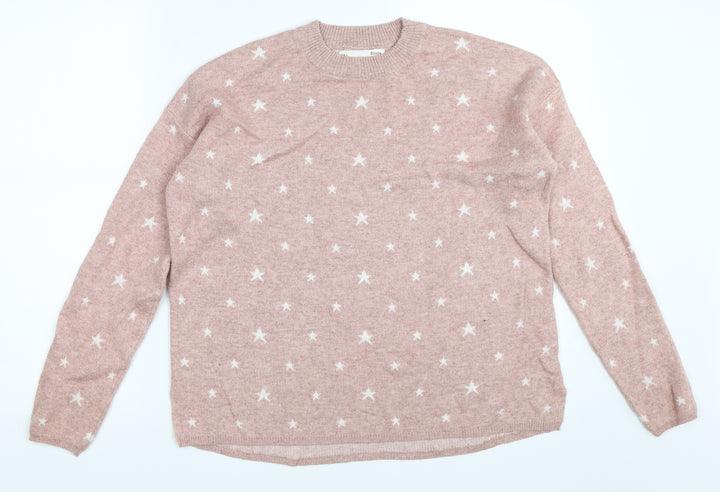 Sfera Womens Pink   Pullover Jumper Size L