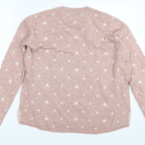 Sfera Womens Pink   Pullover Jumper Size L