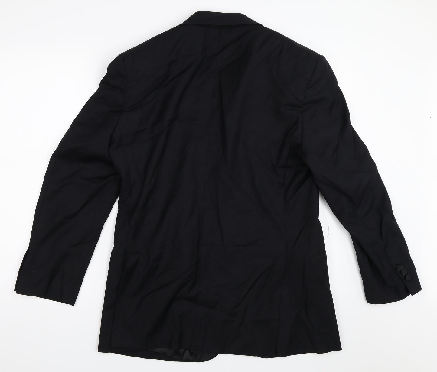 Preworn Mens Black   Jacket Blazer Size 38