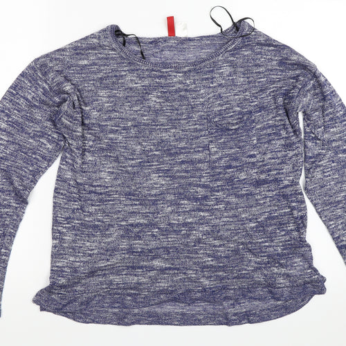 H&M Womens Blue   Pullover Jumper Size S
