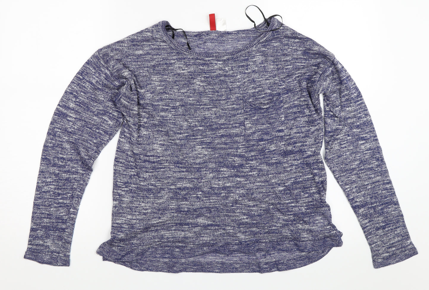 H&M Womens Blue   Pullover Jumper Size S