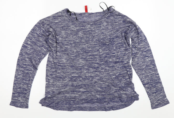 H&M Womens Blue   Pullover Jumper Size S