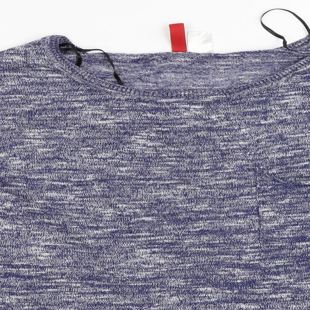 H&M Womens Blue   Pullover Jumper Size S