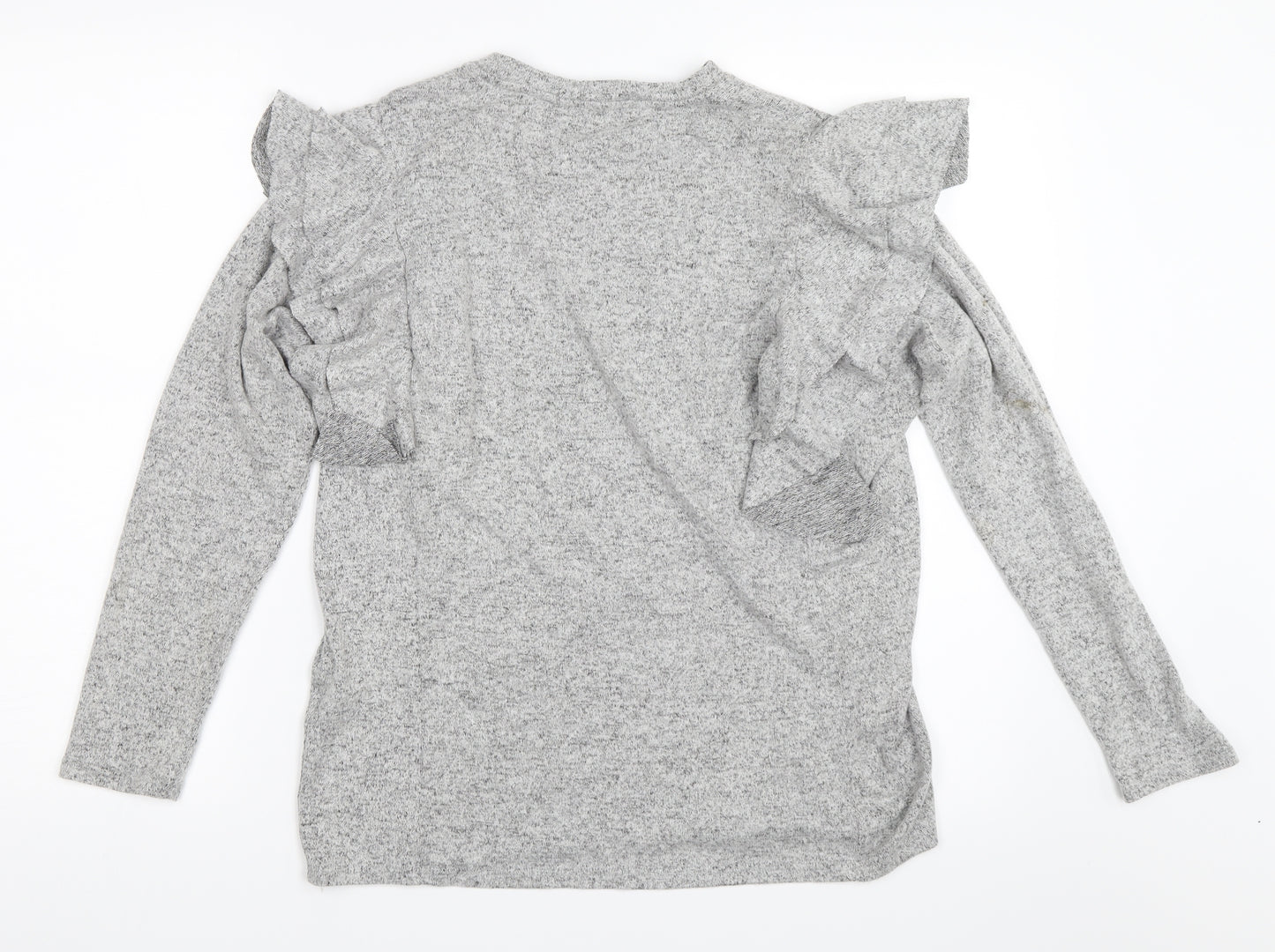 M&Co Womens Grey   Pullover Jumper Size 10