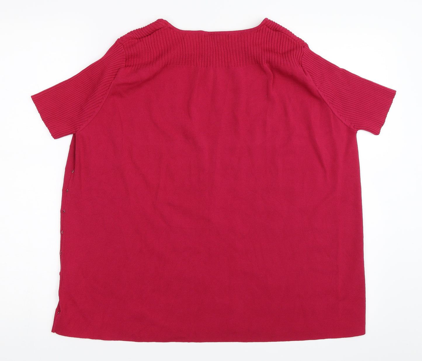 Al Paradise Womens Pink   Pullover Jumper Size L