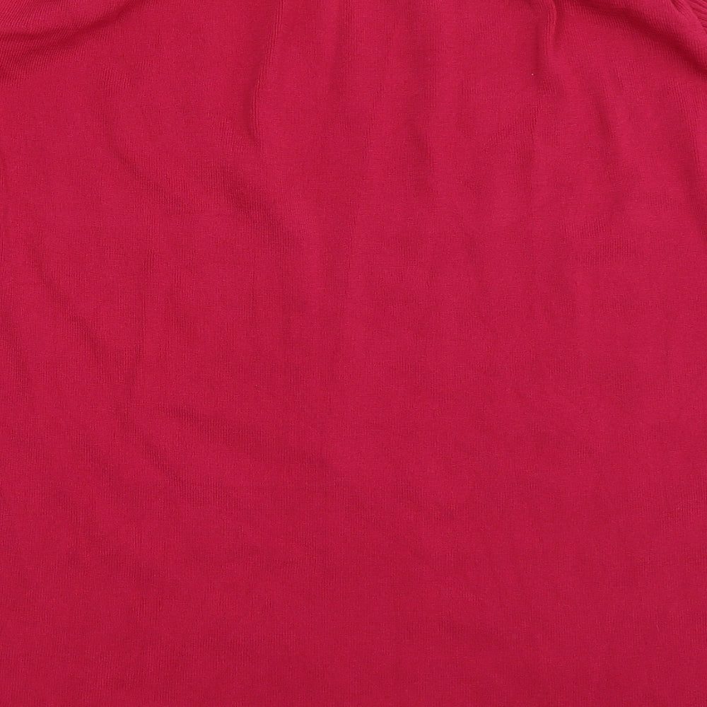 Al Paradise Womens Pink   Pullover Jumper Size L