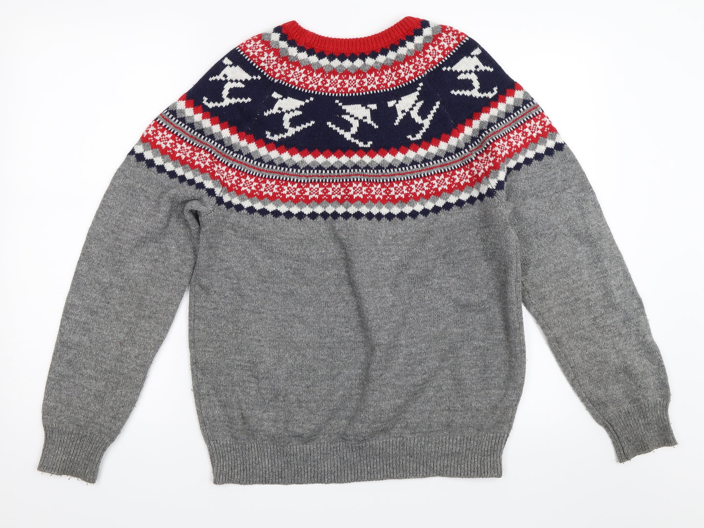 TU Mens Grey   Pullover Jumper Size M