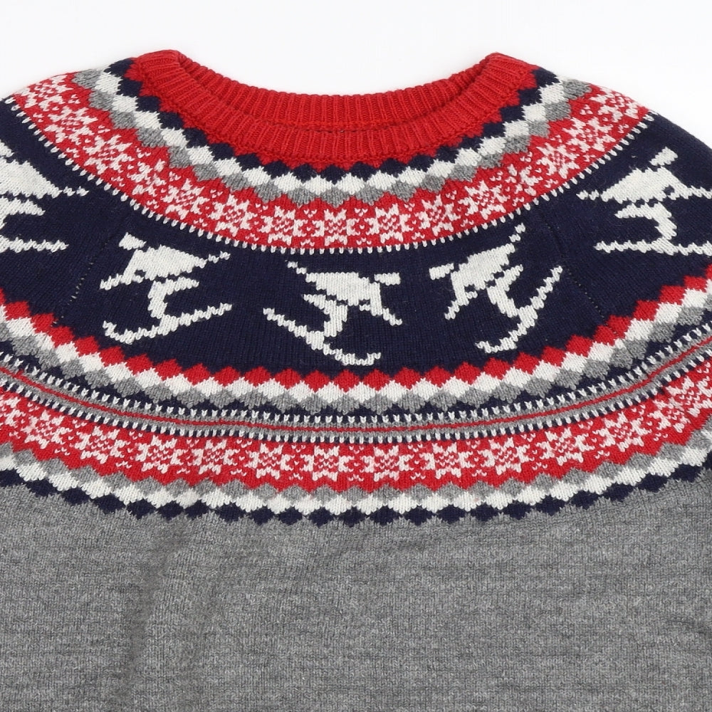 TU Mens Grey   Pullover Jumper Size M