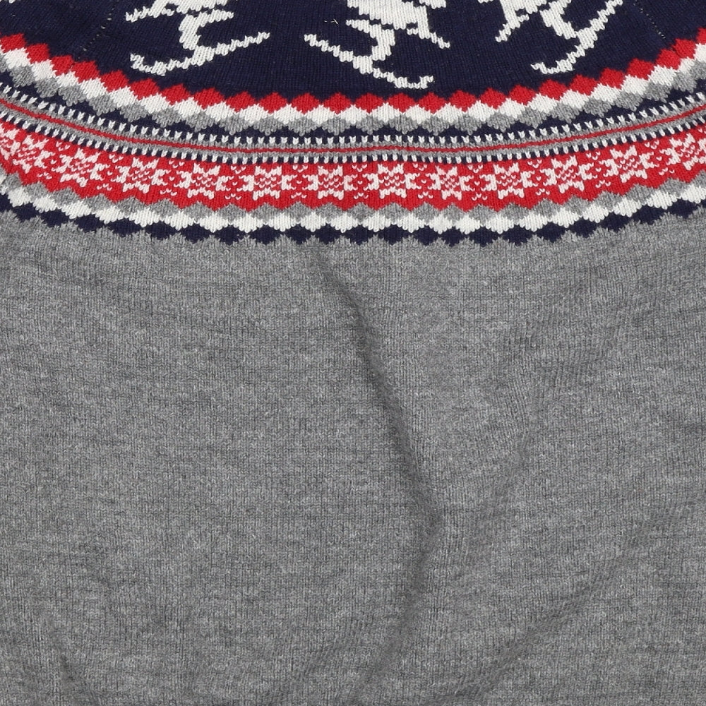 TU Mens Grey   Pullover Jumper Size M