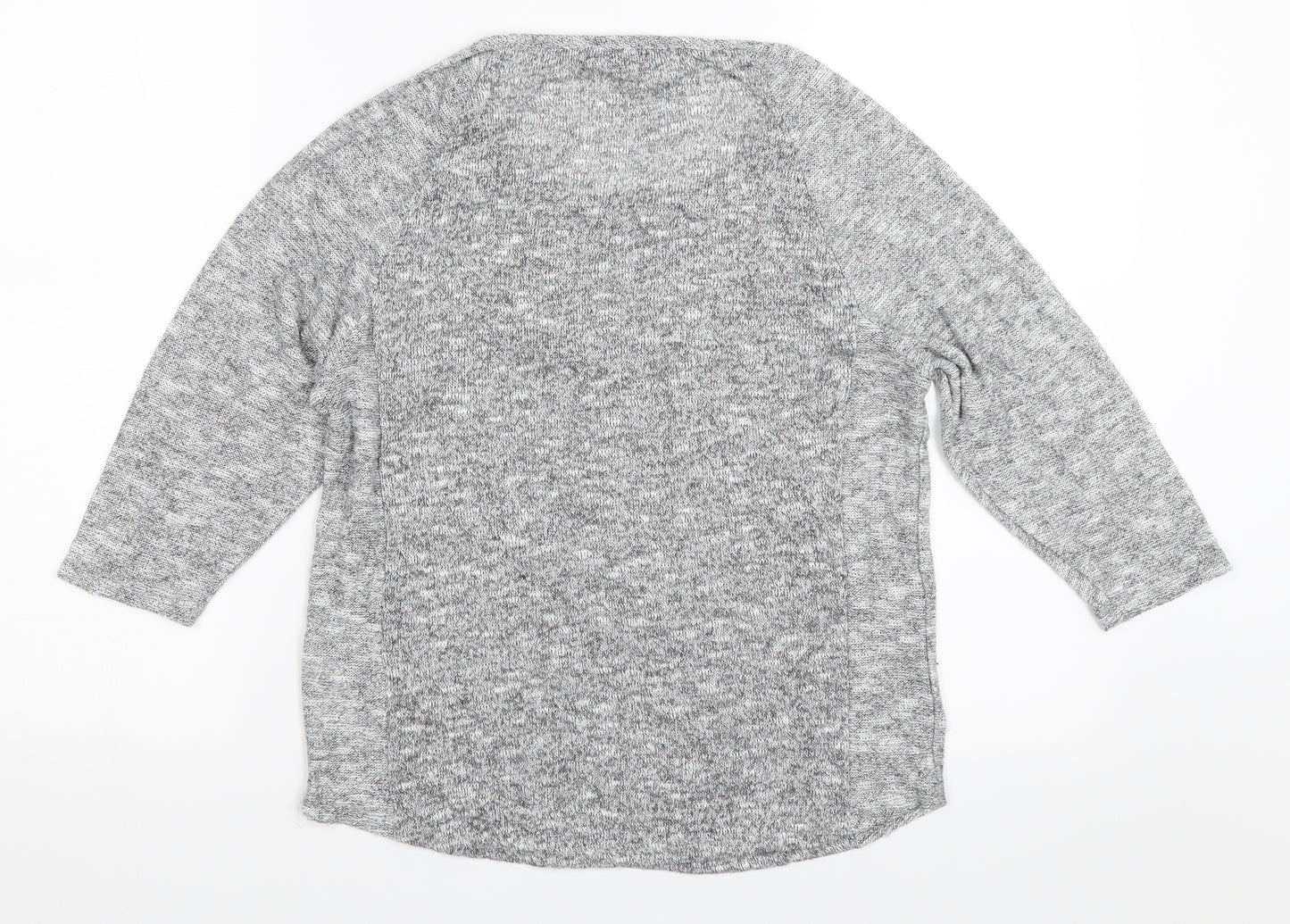 Oasis Womens Grey   Pullover Jumper Size S
