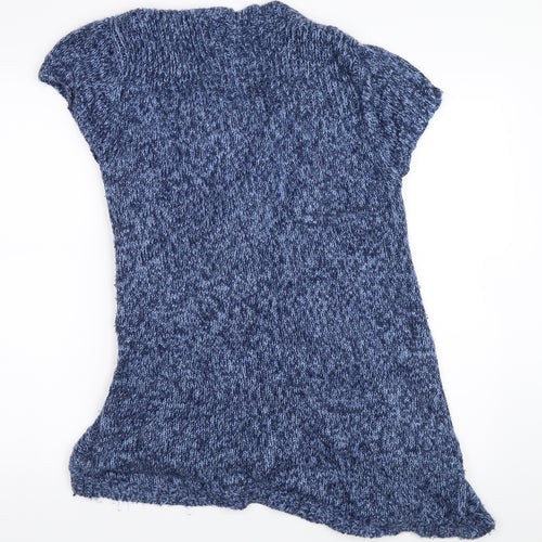 M&Co Womens Blue   Cardigan Jumper Size XL