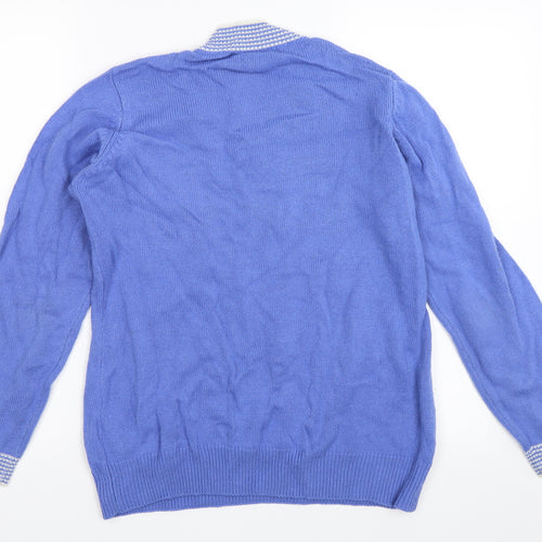 Isle Womens Blue   Pullover Jumper Size 14