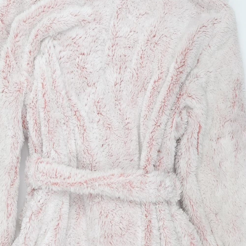 Marks and Spencer Womens Pink Solid  Top Robe Size L