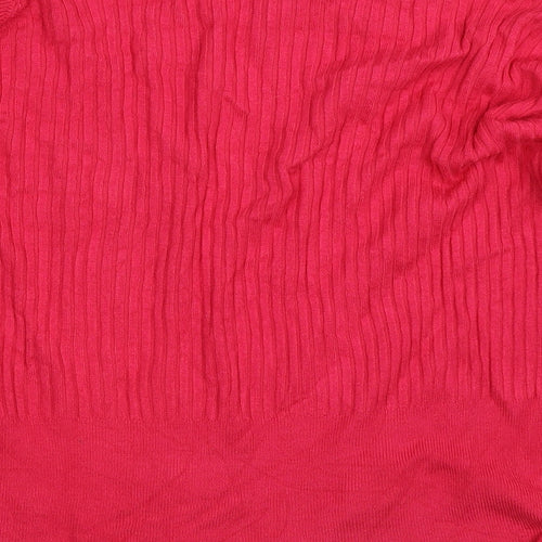 Marks and Spencer Womens Pink   Pullover Jumper Size 14