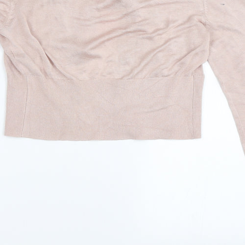 Planet Womens Pink   Cardigan Jumper Size M