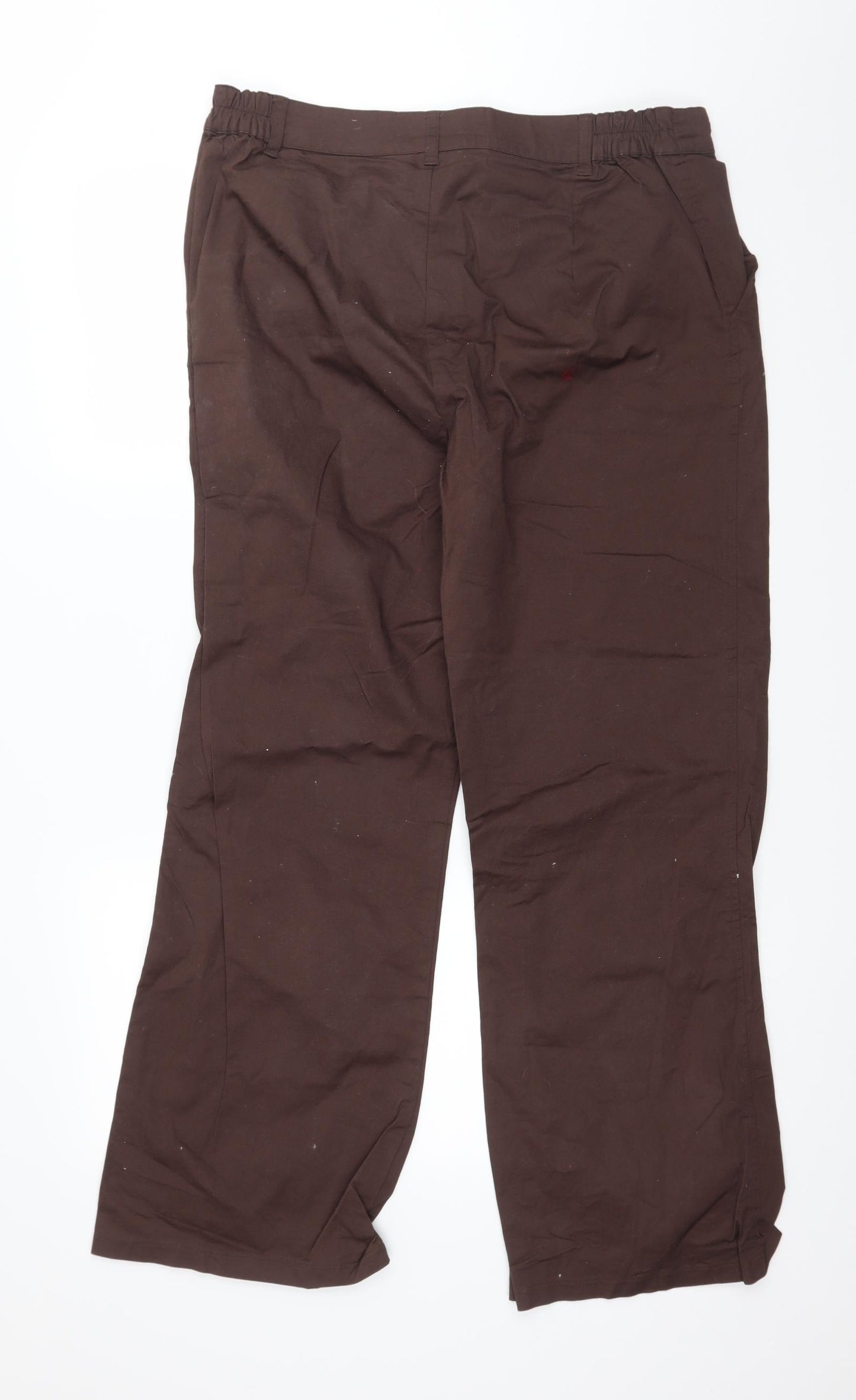 Damart Womens Brown   Trousers  Size 16 L29 in