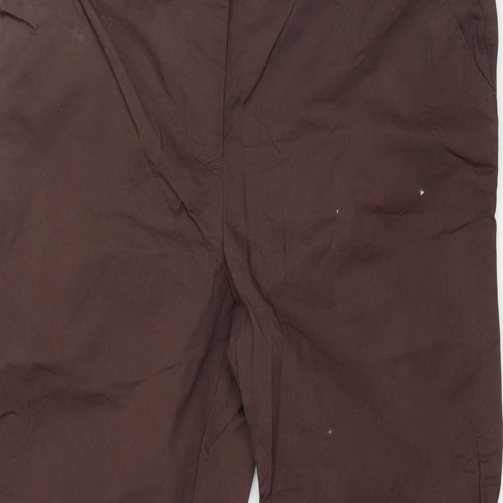 Damart Womens Brown   Trousers  Size 16 L29 in
