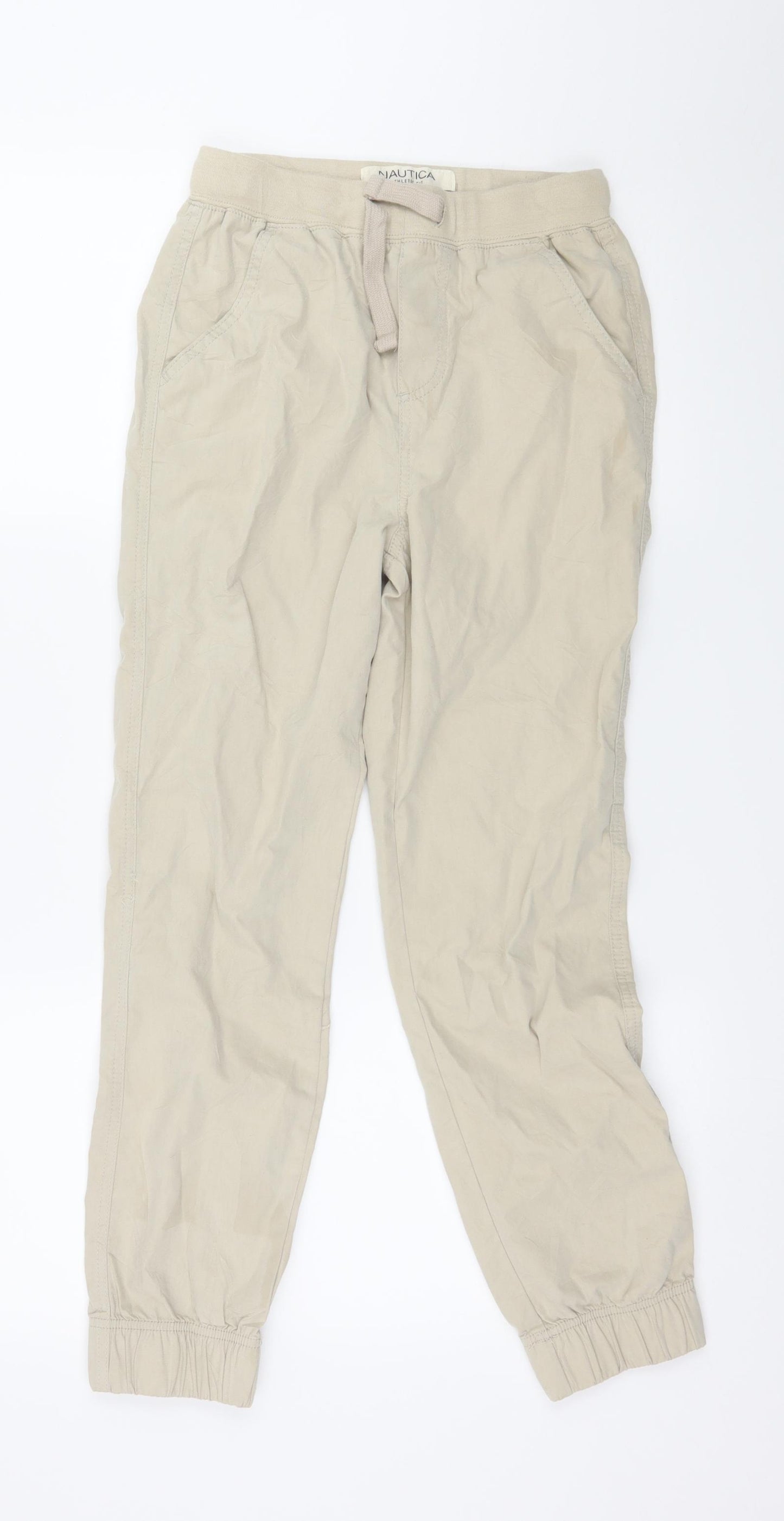 Nautica Boys Beige    Trousers Size 12 Years