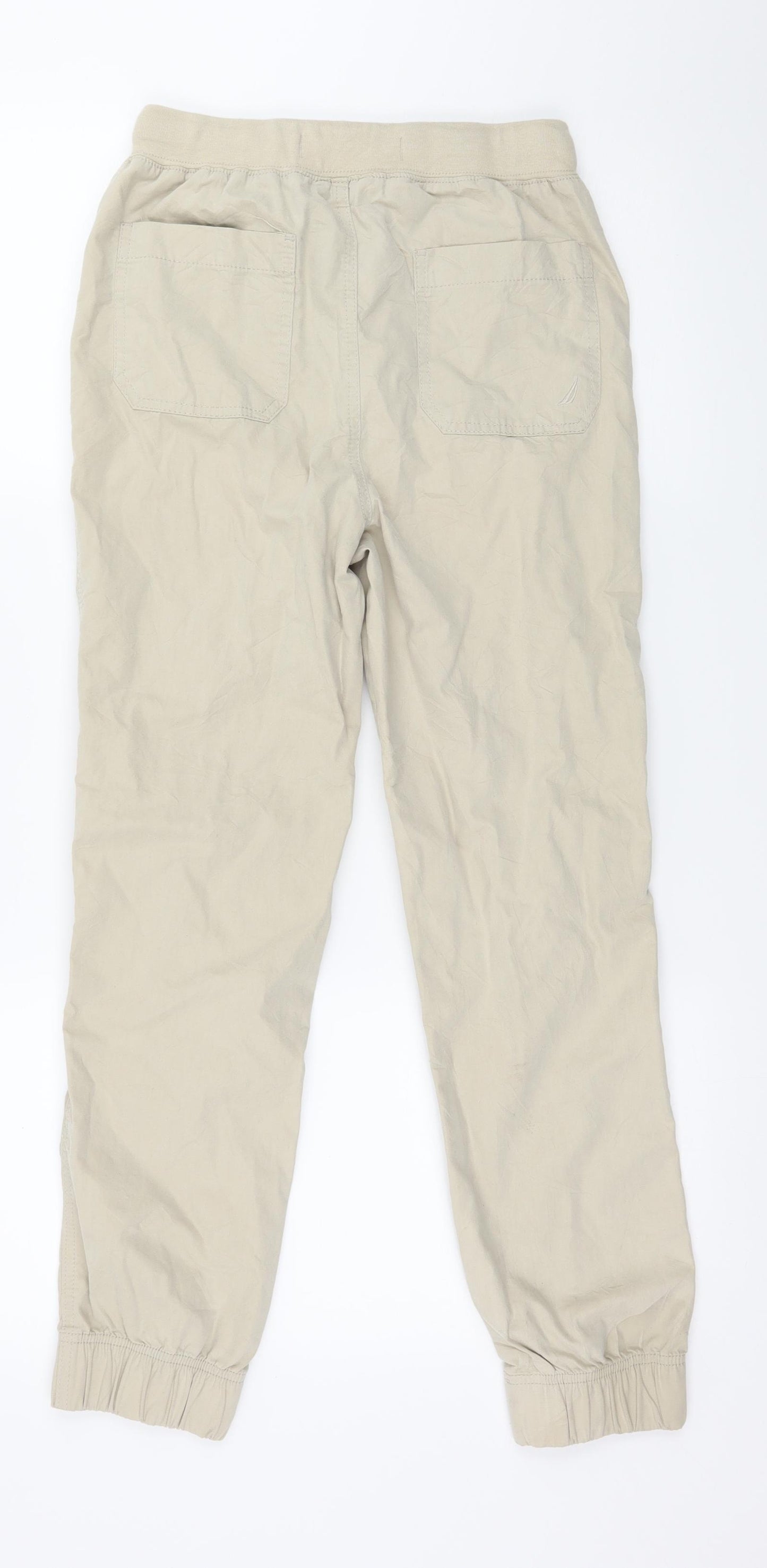 Nautica Boys Beige    Trousers Size 12 Years
