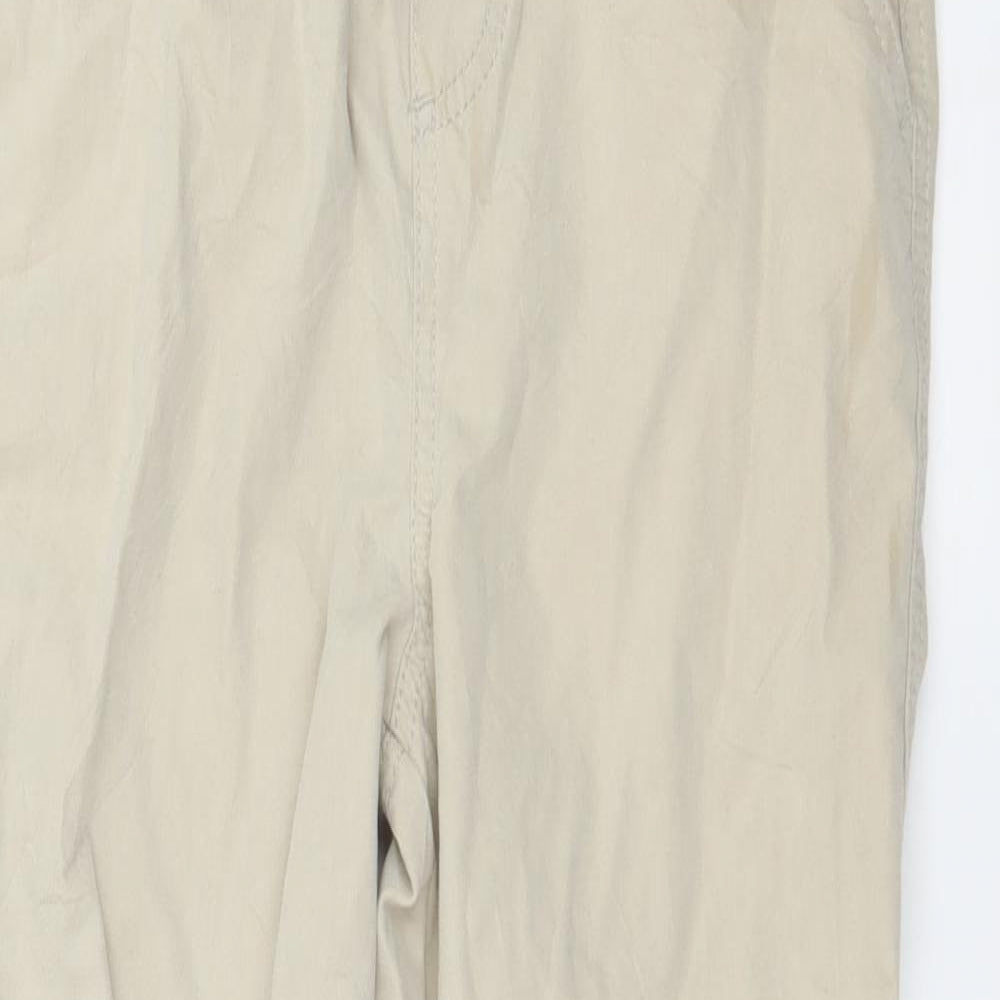 Nautica Boys Beige    Trousers Size 12 Years