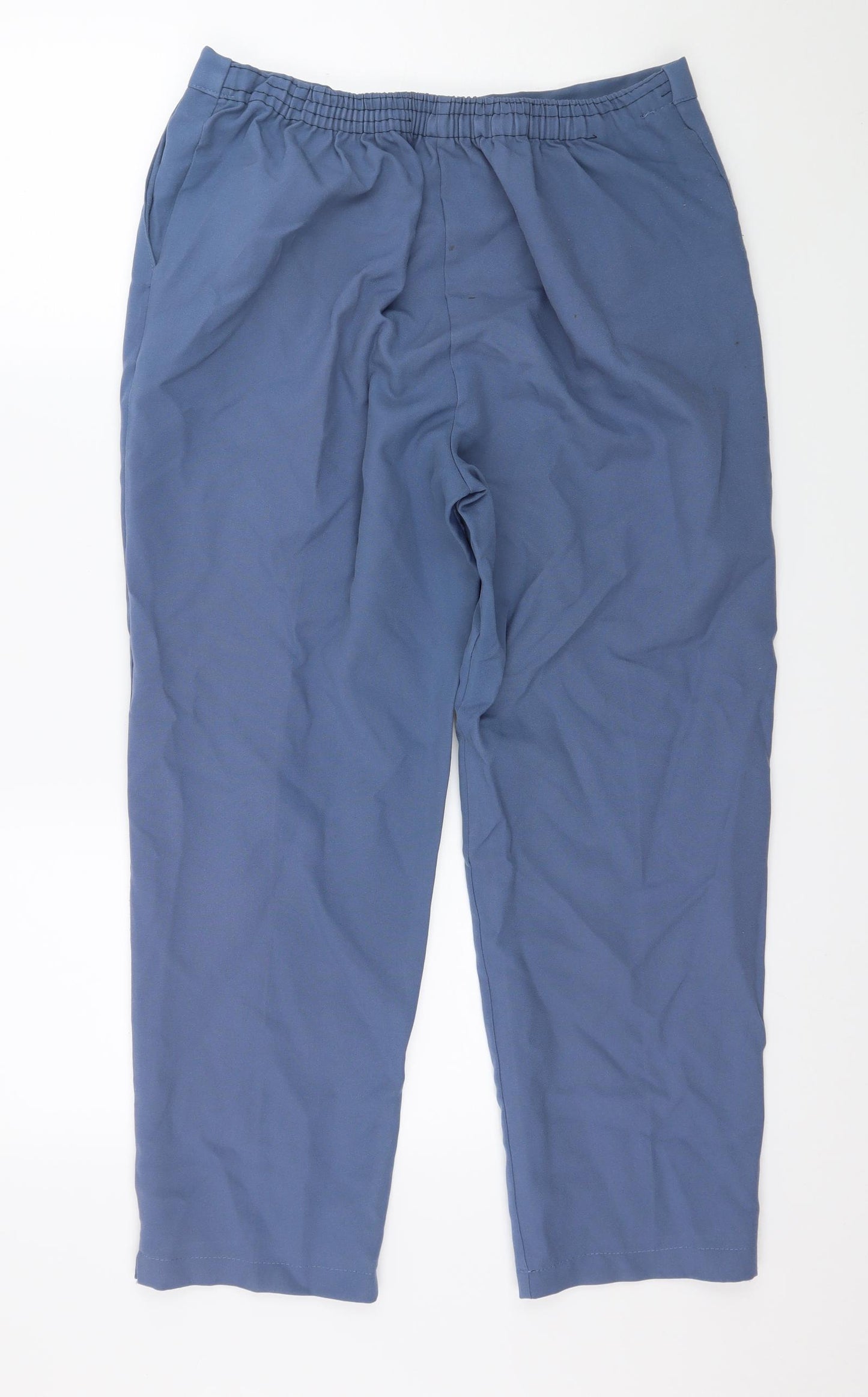 Preworn Womens Blue   Trousers  Size 34 in L25 in