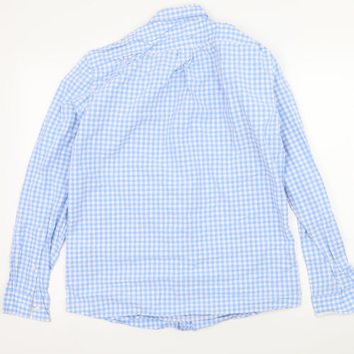 Jack Wills Mens Blue Check   Button-Up Size S