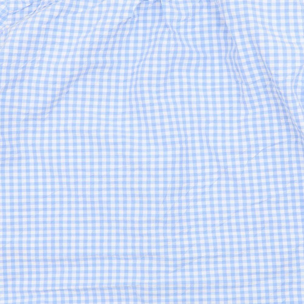 Jack Wills Mens Blue Check   Button-Up Size S
