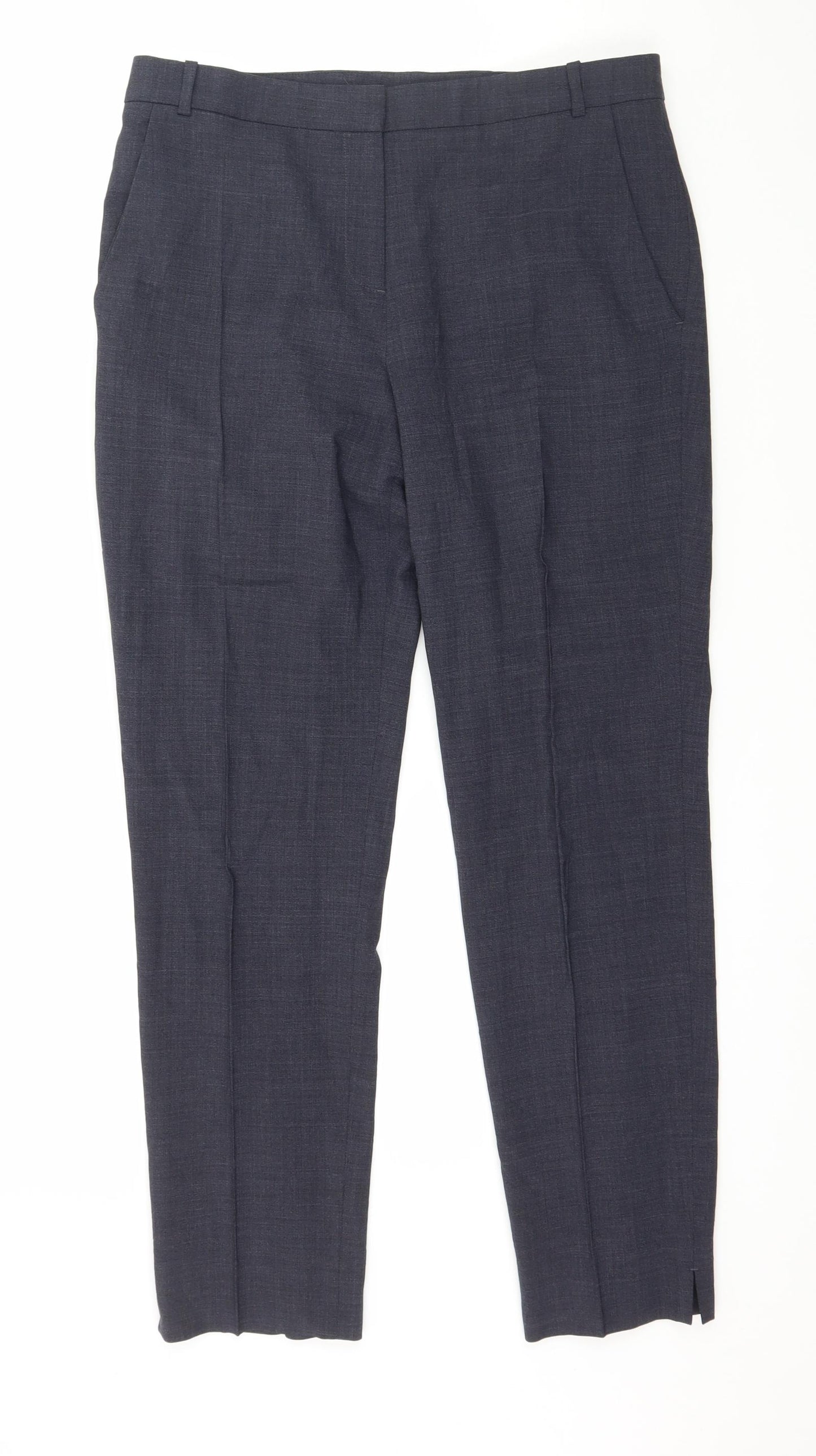 Jigsaw Womens Blue   Trousers  Size 10 L27 in