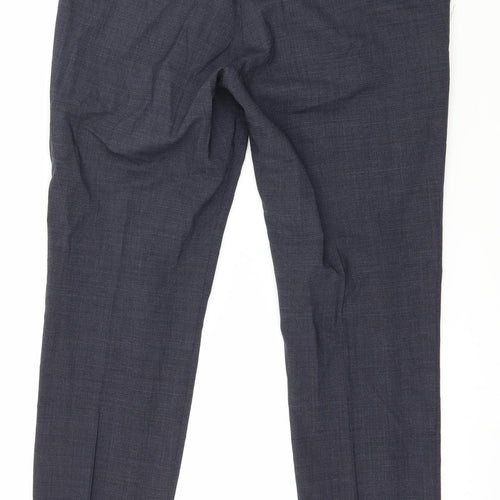 Jigsaw Womens Blue   Trousers  Size 10 L27 in