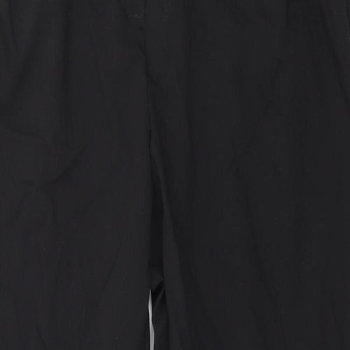 Warehouse Womens Black   Trousers  Size 12 L27 in