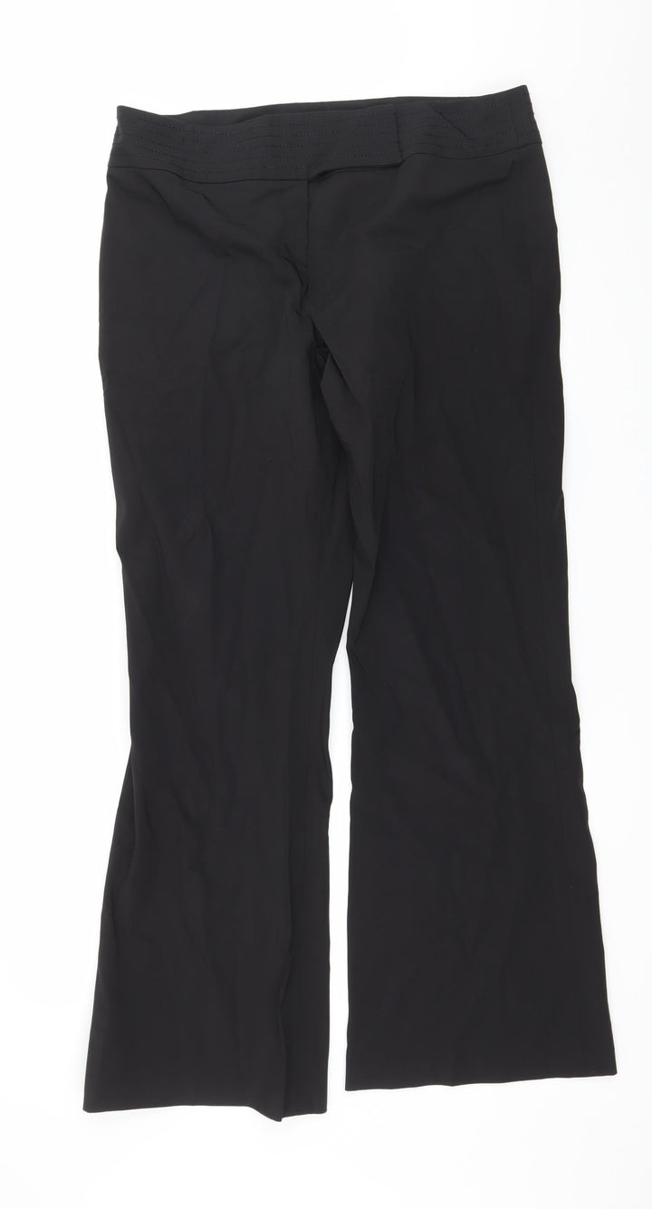 Etam Womens Black   Trousers  Size 14 L30 in