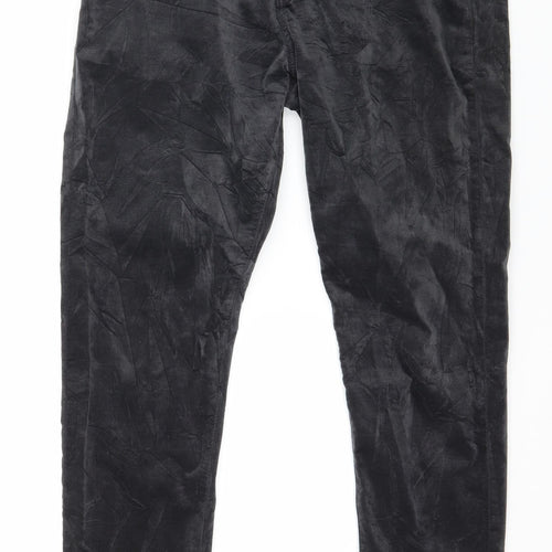 AG Adriano Goldschmied Mens Green  Velvet Trousers  Size 32 in L31 in